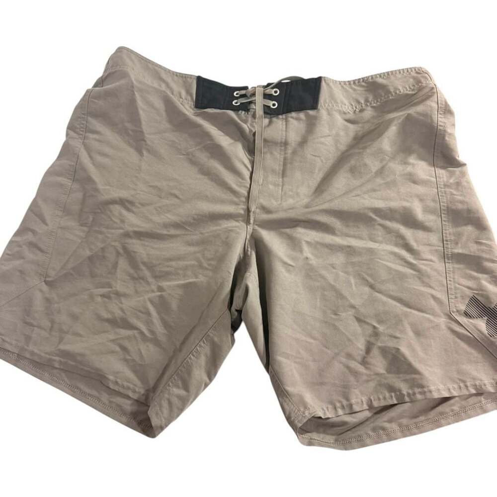 Under Armour HeatGear Loose Fit Board Shorts Size 42 Grey sku73